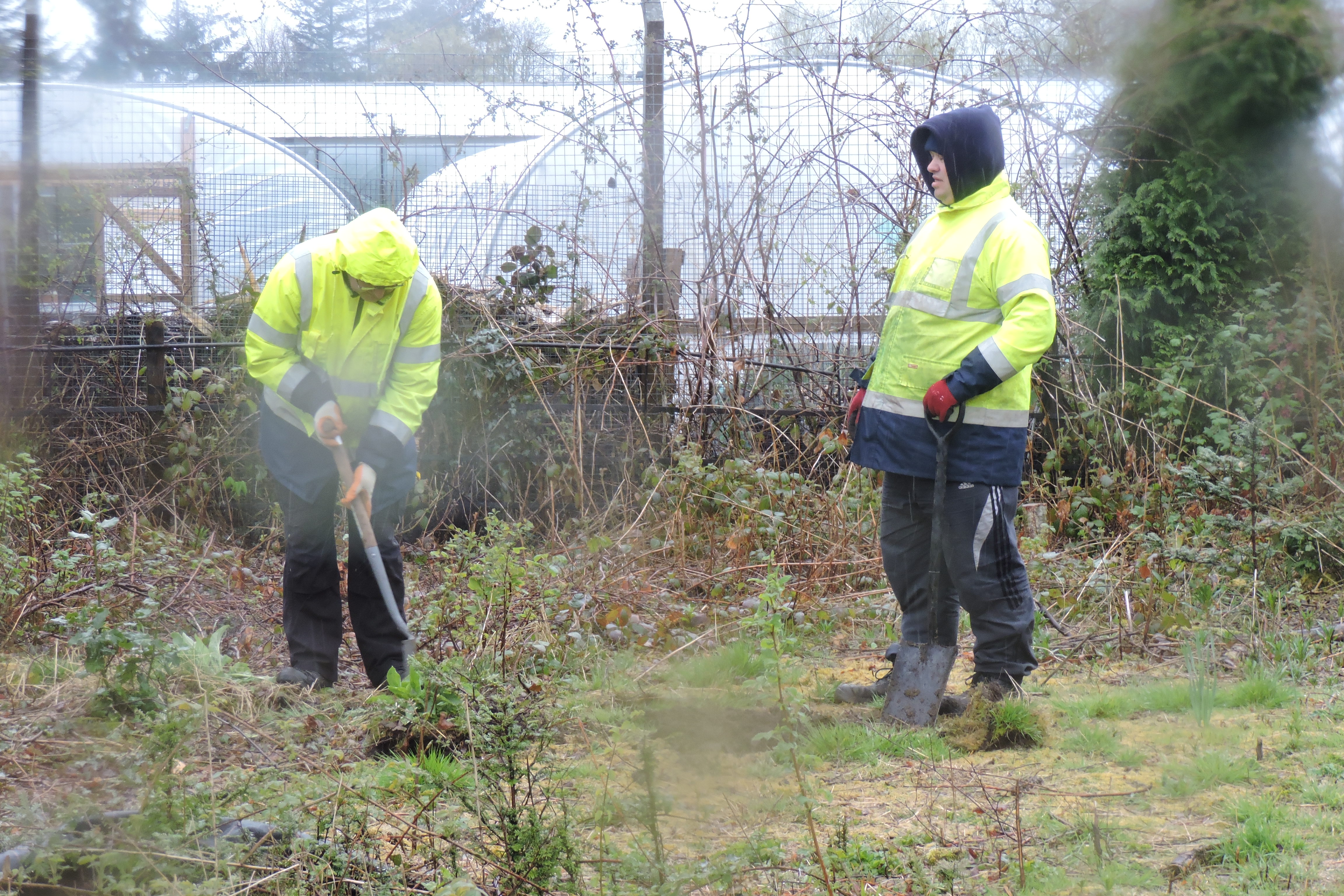 fortune works Roukenglen taster digging