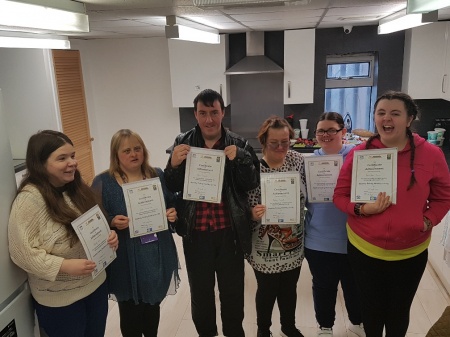 healthy living certificate award